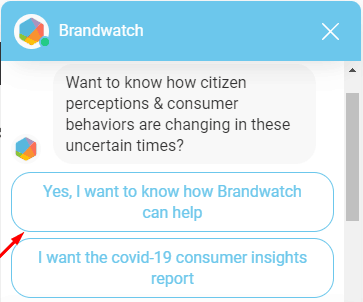 brandwatch conversational marketing example