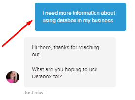 how databox uses conversational marketing
